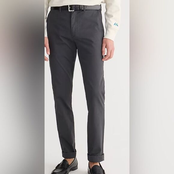 J.Crew 1040 Athletic Tapered-fit stretch chino pant NWT Size 34x32 - Picture 1 of 8